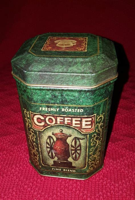 coffee metal box|Nostalgic.